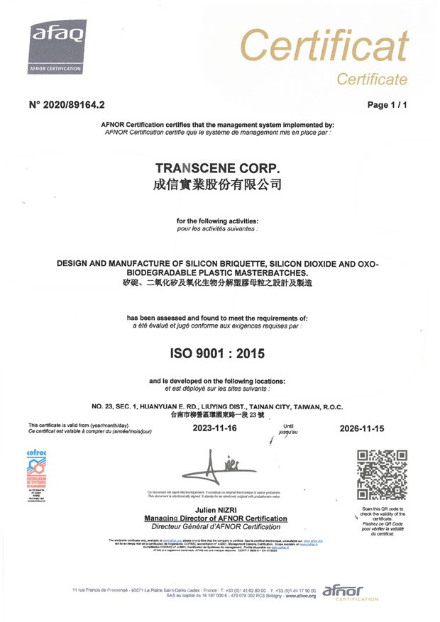 ISO 9001:2015